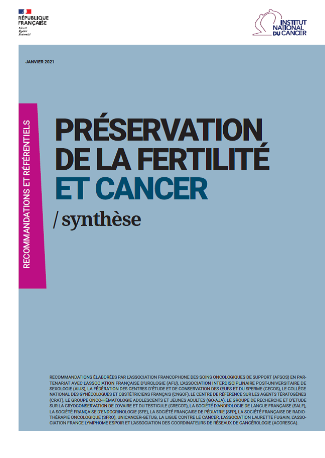 Préservation de la fertilité et cancer - synthèse